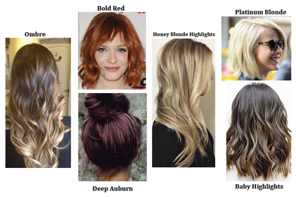 Women with varying hair colors.