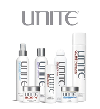 Collection of Unite hair products